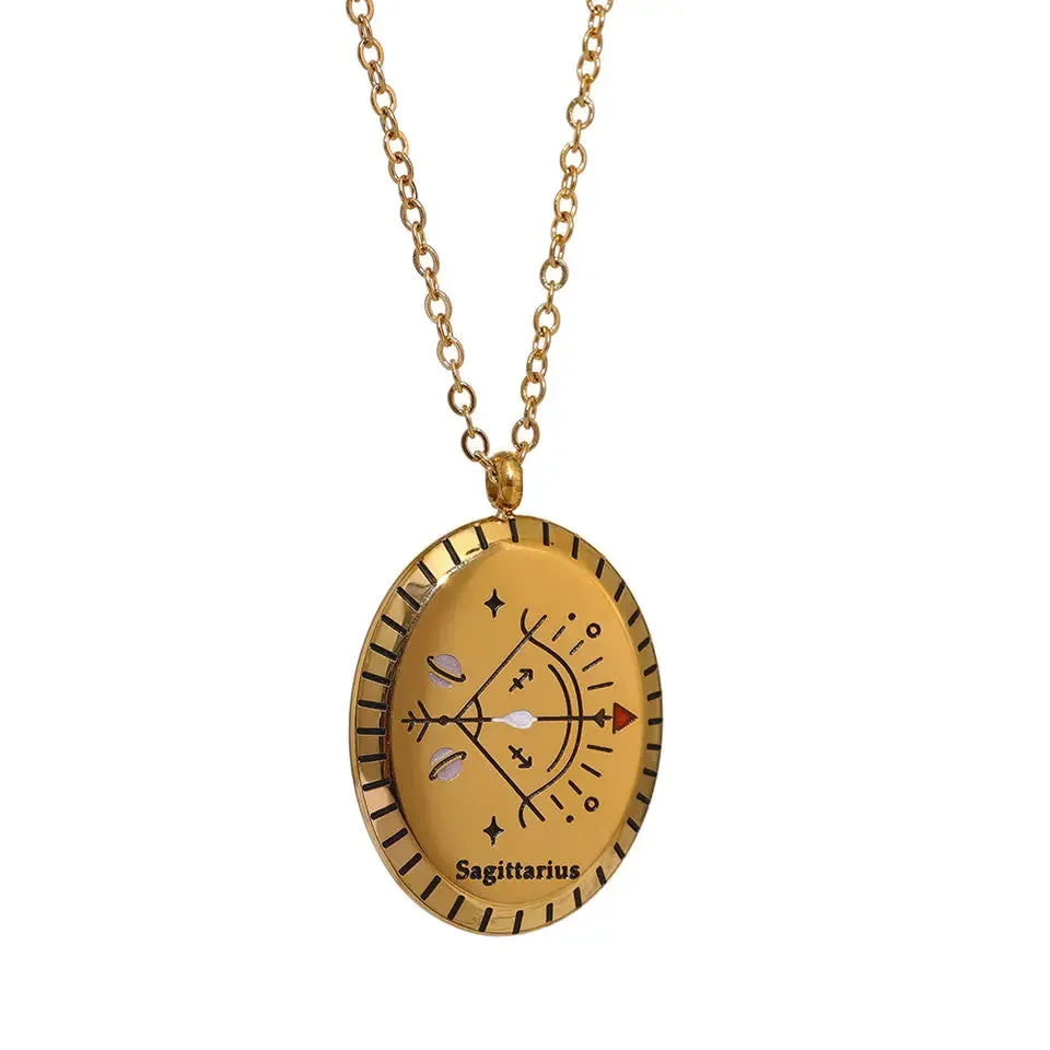 Zodiac Pendant Necklace